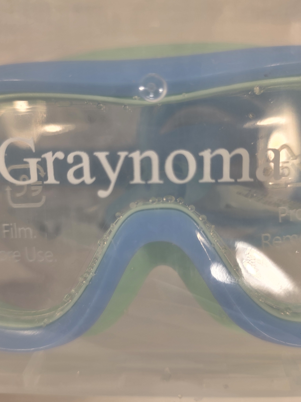 Graynoma Kids Swim Goggles — Blue and Green NEW IN BOX